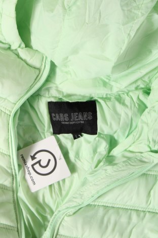 Γυναικείο μπουφάν Cars Jeans, Μέγεθος L, Χρώμα Πράσινο, Τιμή 5,94 €