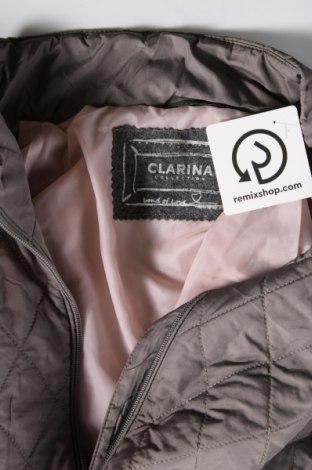 Γυναικείο μπουφάν Clarina Collection, Μέγεθος XL, Χρώμα Γκρί, Τιμή 11,88 €