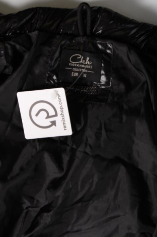 Γυναικείο μπουφάν Clockhouse, Μέγεθος XS, Χρώμα Μαύρο, Τιμή 5,94 €