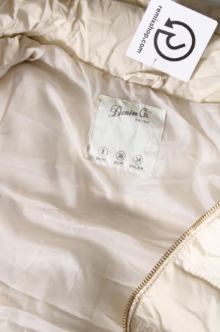 Γυναικείο μπουφάν Denim Co., Μέγεθος XS, Χρώμα Εκρού, Τιμή 16,86 €