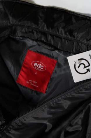 Дамско яке Edc By Esprit, Размер L, Цвят Черен, Цена 13,60 лв.