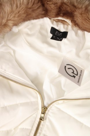 Γυναικείο μπουφάν F&F, Μέγεθος M, Χρώμα Λευκό, Τιμή 20,17 €