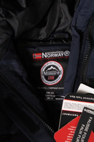 Γυναικείο μπουφάν Geographical Norway, Μέγεθος L, Χρώμα Μπλέ, Τιμή 72,66 €