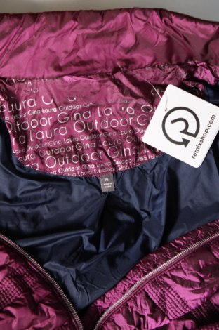 Γυναικείο μπουφάν Gina Laura, Μέγεθος XL, Χρώμα Βιολετί, Τιμή 23,13 €