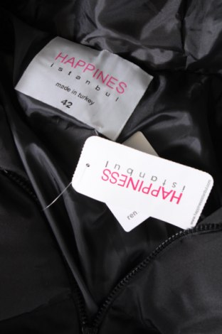 Γυναικείο μπουφάν Happiness Istanbul, Μέγεθος L, Χρώμα Μαύρο, Τιμή 19,18 €