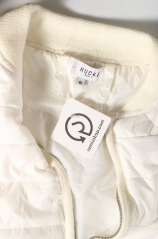 Γυναικείο μπουφάν Hucke, Μέγεθος XL, Χρώμα Εκρού, Τιμή 16,82 €
