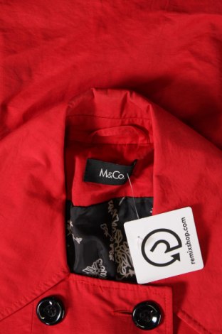 Dámska bunda  M&Co., Veľkosť L, Farba Červená, Cena  11,29 €
