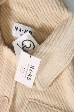 Γυναικείο μπουφάν NA-KD, Μέγεθος M, Χρώμα  Μπέζ, Τιμή 37,24 €