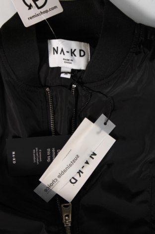 Γυναικείο μπουφάν NA-KD, Μέγεθος XS, Χρώμα Μαύρο, Τιμή 23,32 €