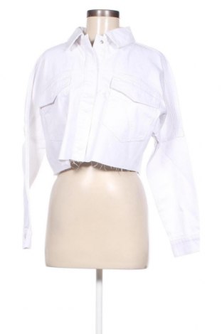 Γυναικείο μπουφάν NA-KD, Μέγεθος XS, Χρώμα Λευκό, Τιμή 16,70 €