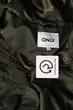 Γυναικείο μπουφάν ONLY, Μέγεθος S, Χρώμα Πράσινο, Τιμή 9,11 €