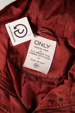 Γυναικείο μπουφάν ONLY, Μέγεθος M, Χρώμα Κόκκινο, Τιμή 5,58 €