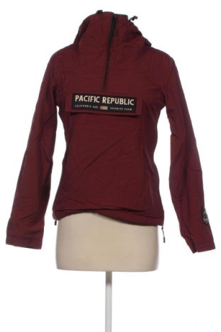 Γυναικείο μπουφάν Pull&Bear, Μέγεθος XS, Χρώμα Κόκκινο, Τιμή 13,36 €