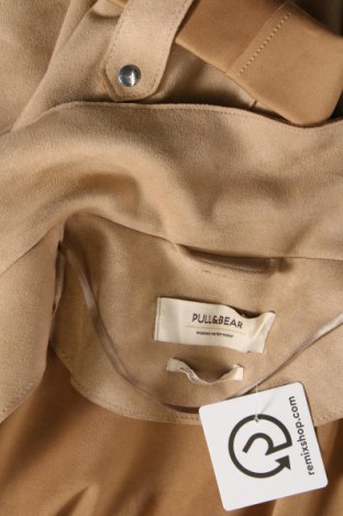 Γυναικείο μπουφάν Pull&Bear, Μέγεθος L, Χρώμα  Μπέζ, Τιμή 17,00 €