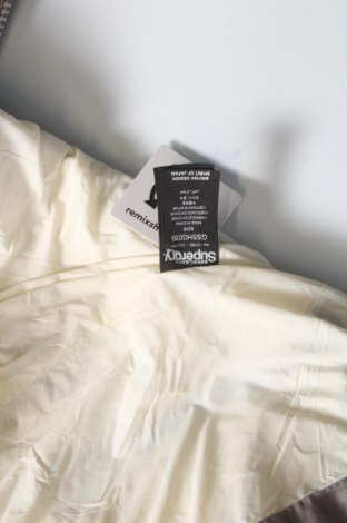 Γυναικείο μπουφάν Superdry, Μέγεθος XXS, Χρώμα Γκρί, Τιμή 40,27 €
