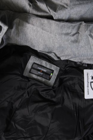 Γυναικείο μπουφάν Superdry, Μέγεθος S, Χρώμα Γκρί, Τιμή 21,86 €