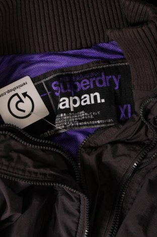 Γυναικείο μπουφάν Superdry, Μέγεθος XL, Χρώμα Γκρί, Τιμή 29,08 €