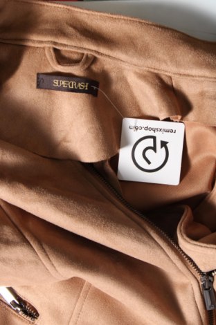 Γυναικείο μπουφάν Supertrash, Μέγεθος M, Χρώμα  Μπέζ, Τιμή 30,28 €