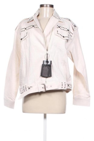 Γυναικείο μπουφάν TWINSET, Μέγεθος L, Χρώμα Λευκό, Τιμή 60,31 €