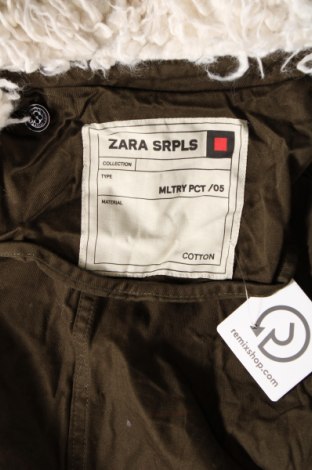 Damenjacke Zara, Größe XS, Farbe Grün, Preis 11,41 €