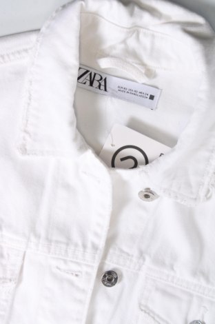 Damenjacke Zara, Größe XS, Farbe Weiß, Preis 13,63 €
