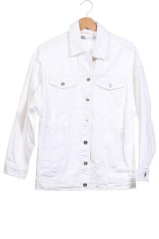 Γυναικείο μπουφάν Zara, Μέγεθος XS, Χρώμα Λευκό, Τιμή 12,58 €