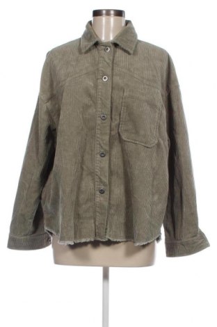 Γυναικείο μπουφάν Zara, Μέγεθος L, Χρώμα Πράσινο, Τιμή 7,42 €
