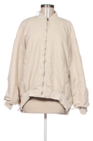 Γυναικείο μπουφάν Zara, Μέγεθος L, Χρώμα Εκρού, Τιμή 16,48 €