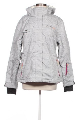 Damenjacke für Wintersports C&A, Größe M, Farbe Grau, Preis 23,94 €