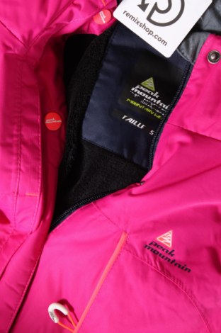 Damenjacke für Wintersports Peak Mountain, Größe S, Farbe Rosa, Preis 82,64 €