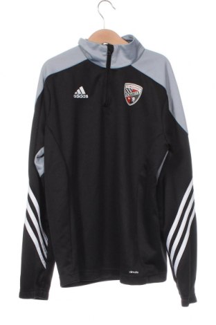 Детска блуза Adidas, Размер 10-11y/ 146-152 см, Цвят Черен, Цена 18,00 лв.