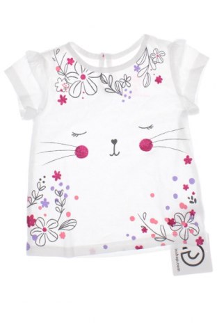 Kinder Shirt Baby Club, Größe 6-9m/ 68-74 cm, Farbe Weiß, Preis 3,60 €