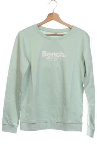 Детска блуза Bench, Размер 14-15y/ 168-170 см, Цвят Зелен, Цена 20,40 лв.