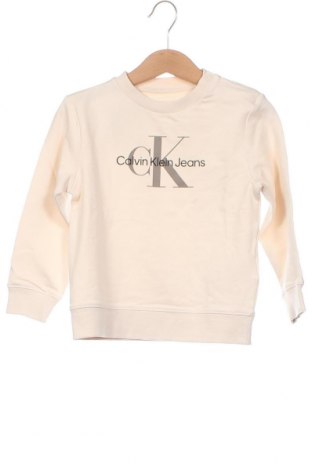 Bluză pentru copii Calvin Klein Jeans, Mărime 18-24m/ 86-98 cm, Culoare Ecru, Preț 107,37 Lei