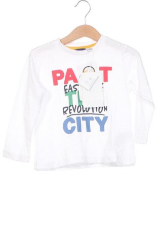 Kinder Shirt Chicco, Größe 18-24m/ 86-98 cm, Farbe Weiß, Preis 5,38 €