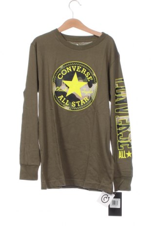 Παιδική μπλούζα Converse, Μέγεθος 8-9y/ 134-140 εκ., Χρώμα Πράσινο, Τιμή 14,02 €