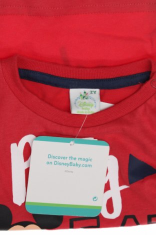 Детска блуза Disney, Размер 9-12m/ 74-80 см, Цвят Червен, Цена 18,00 лв.