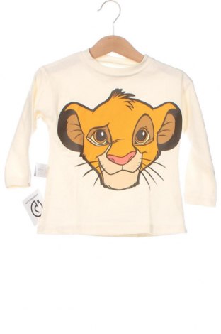 Детска блуза Disney, Размер 12-18m/ 80-86 см, Цвят Екрю, Цена 9,72 лв.