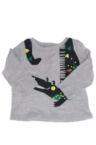 Детска блуза Du Pareil Au Meme, Размер 3-6m/ 62-68 см, Цвят Сив, Цена 10,98 лв.