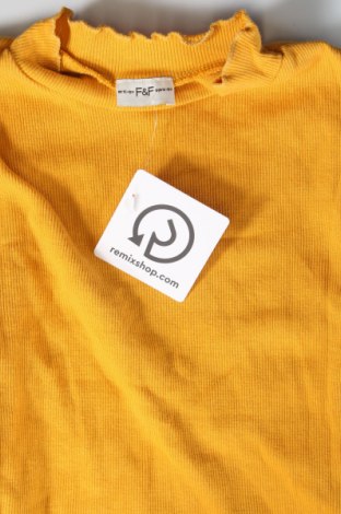 Детска блуза F&F, Размер 12-13y/ 158-164 см, Цвят Жълт, Цена 5,17 лв.
