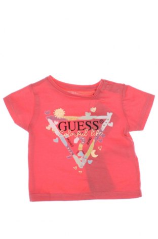 Kinder Shirt Guess, Größe 3-6m/ 62-68 cm, Farbe Rosa, Preis 23,81 €