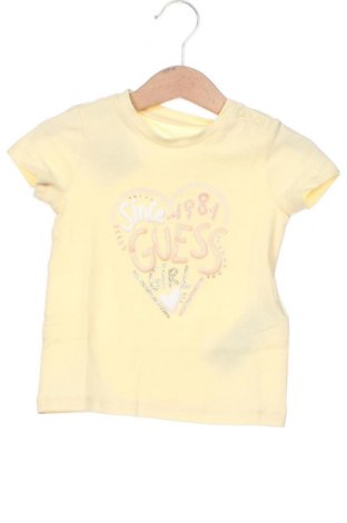 Παιδική μπλούζα Guess, Μέγεθος 12-18m/ 80-86 εκ., Χρώμα Κίτρινο, Τιμή 19,85 €