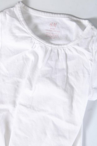 Kinder Shirt H&M, Größe 2-3y/ 98-104 cm, Farbe Weiß, Preis € 6,00
