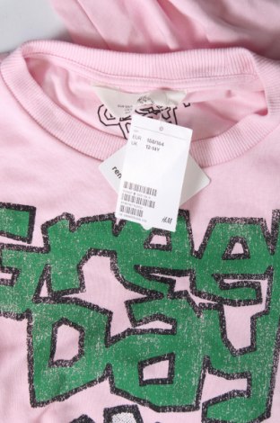 Детска блуза H&M, Размер 12-13y/ 158-164 см, Цвят Розов, Цена 15,60 лв.