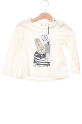 Детска блуза IKKS, Размер 18-24m/ 86-98 см, Цвят Бял, Цена 26,40 лв.