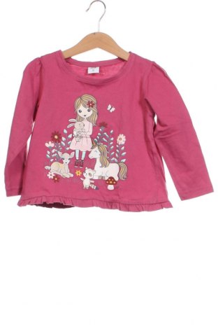 Dziecięca bluzka Kiki & Koko, Rozmiar 18-24m/ 86-98 cm, Kolor Różowy, Cena 14,60 zł