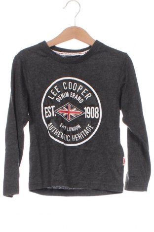 Kinder Shirt Lee Cooper, Größe 5-6y/ 116-122 cm, Farbe Grau, Preis 8,68 €