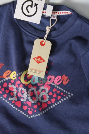Kinder Shirt Lee Cooper, Größe 4-5y/ 110-116 cm, Farbe Blau, Preis 5,26 €