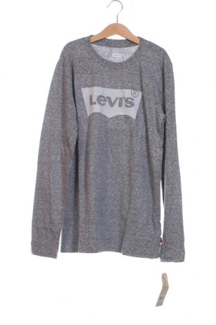 Kinder Shirt Levi's, Größe 11-12y/ 152-158 cm, Farbe Grau, Preis 14,02 €