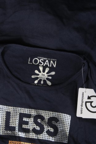 Παιδική μπλούζα Losan, Μέγεθος 14-15y/ 168-170 εκ., Χρώμα Μπλέ, Τιμή 4,28 €
